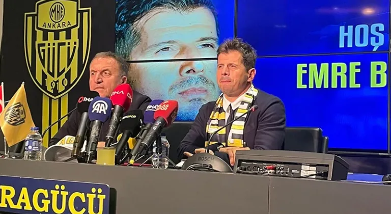 Ankaragücü’nde Emre Belezoğlu hedefi yükseğe koydu