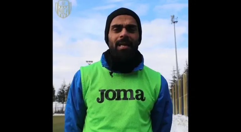 Ankaragücü’nde futbolcular depremden etkilenenlere destek istedi