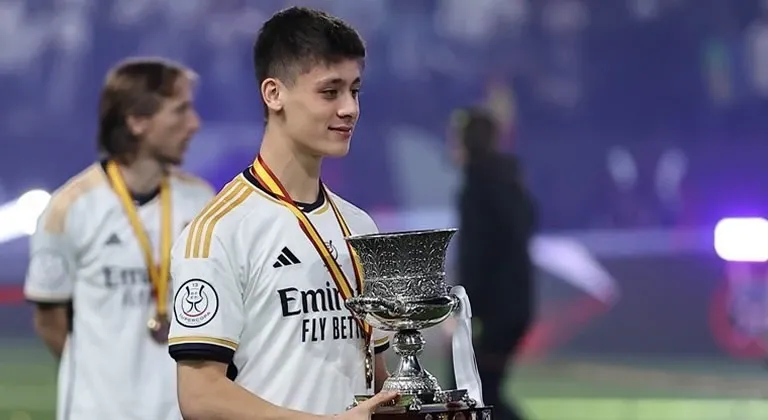 Arda Güler ilk kupasını kazandı