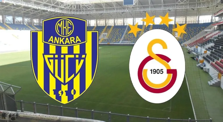 Ankaragücü-Galatasaray maçı sahası belli oldu