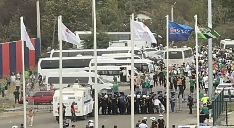 Bursaspor taraftarına fazla geldi… Olaylar çıktı