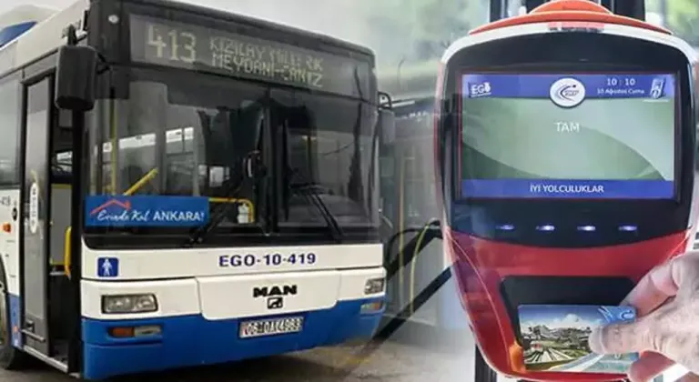 Ankara’da toplu taşıma ücretleri zamlandı