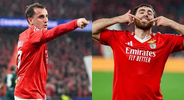 Kerem ve Orkun attı Benfica son 16’ya kaldı