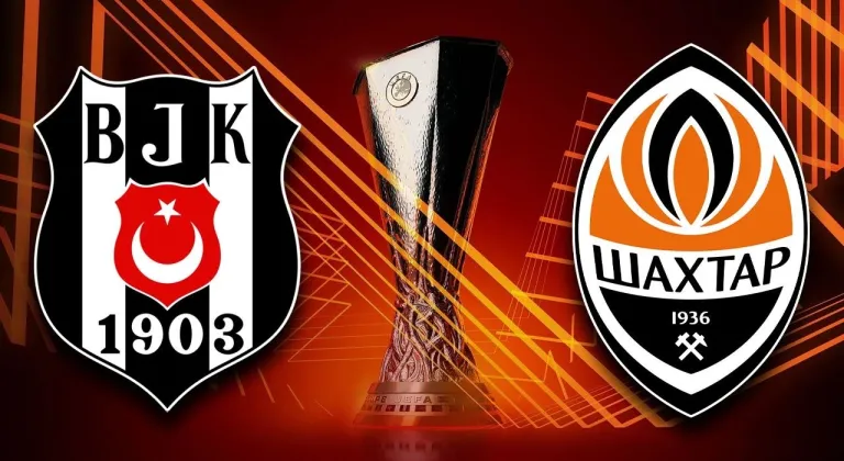 Beşiktaş Avrupa Yolculuğuna Başlıyor: Rakip Shakhtar Donetsk!