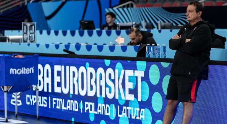 Ergin Ataman  Letonya Galibiyeti Sonrası İddialı konuştu