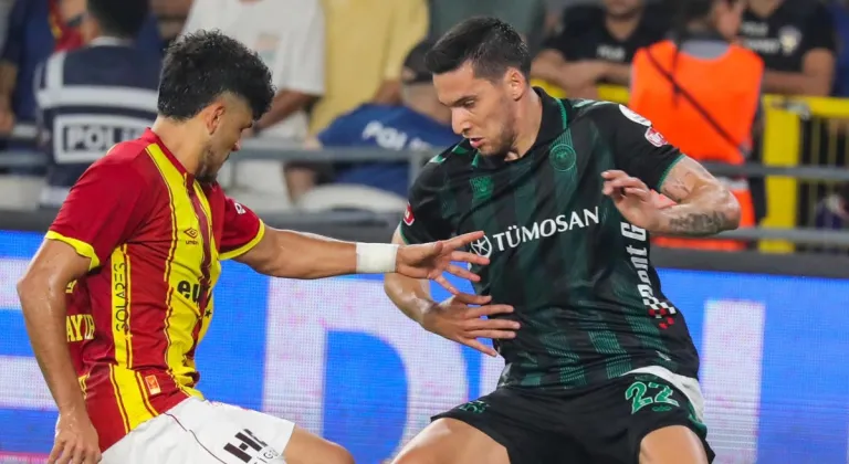 Göztepe ve Konyaspor Yenişemedi