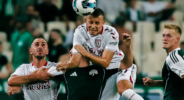 Samsunspor öne geçti, avantajı Panathinaikos aldı