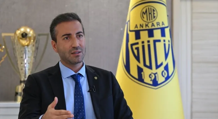 Ankaragücü Başkanı Gazi Ercüment Tekin’den Kongre ve Gündem Açıklamaları