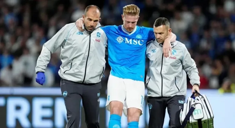 Napoli’de Kevin De Bruyne’den kötü haber