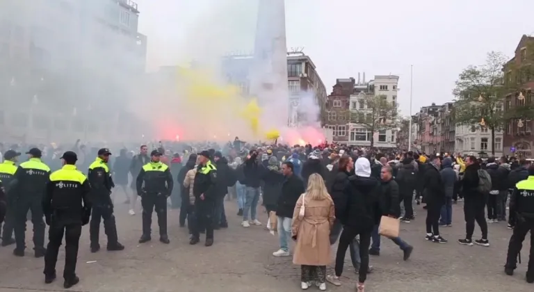 Ajax – Galatasaray maçı öncesi Amsterdam’da olağanüstü güvenlik önlemleri