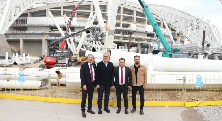 Ankaragücü Başkanı Yaman, 19 Mayıs Stadyumu’ndaki Son Durumu Yerinde İnceledi