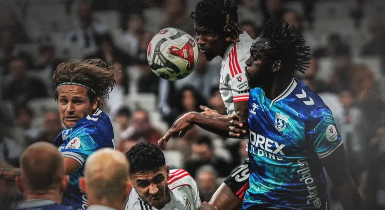 Beşiktaş ile Samsunspor 1-1 Berabere Kaldı