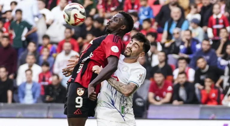 Gaziantep FK ve Rizespor gollü maçta puanları paylaştı