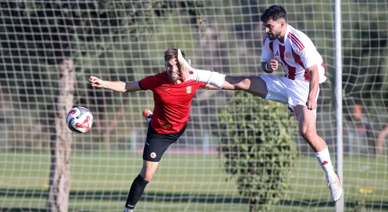 Gençlerbirliği, Hazırlık Maçında Antalyaspor’a 2-1 Yenildi