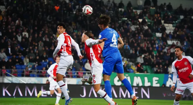 Rizespor, Karagümrük Engelini Mocsi’nin Golüyle Aştı