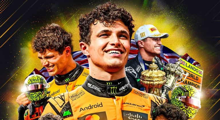 Lando Norris, Abu Dabi’de tarih yazdı! Yeni Formula 1 Dünya Şampiyonu
