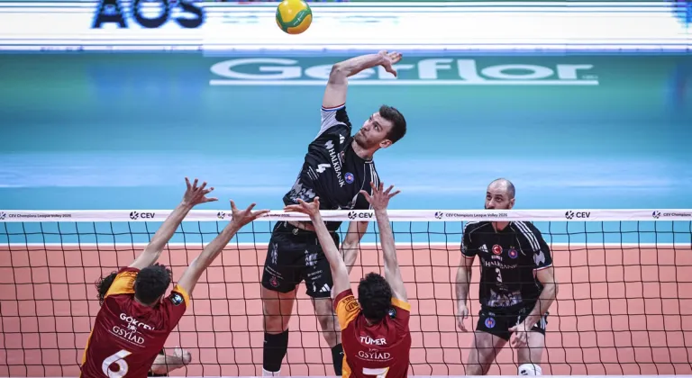 Halkbank, CEV Şampiyonlar Ligi’nde Nefes Kesen Maçı Kazandı: Galatasaray’a 3-2