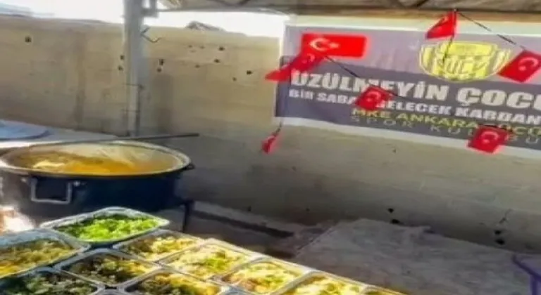 Ankaragücü’nden Gazze’de Anlamlı Destek! 1500 Çocuğa İftar Verildi
