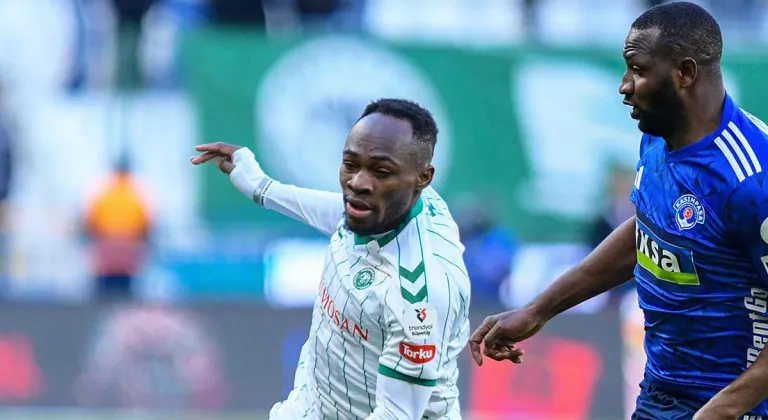 Konyaspor ile Kasımpaşa 1-1 berabere kaldı