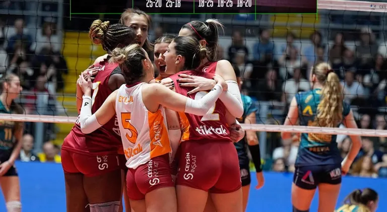 Galatasaray, CEV Kupası finalinde avantajı kaptı!