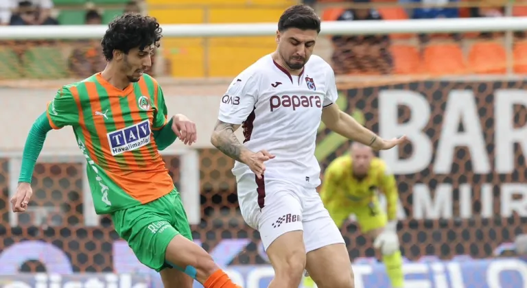 Trabzonspor Zirve Yolunda Yara Aldı! Alanyaspor’dan Kritik Puan