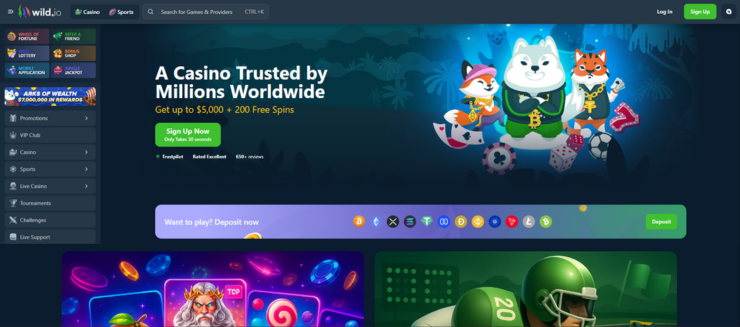 yabancı casino siteleri wild