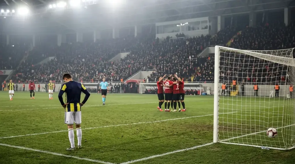 Fenerbahçe, Başkent’te öne geçtiği maçı kaybetti