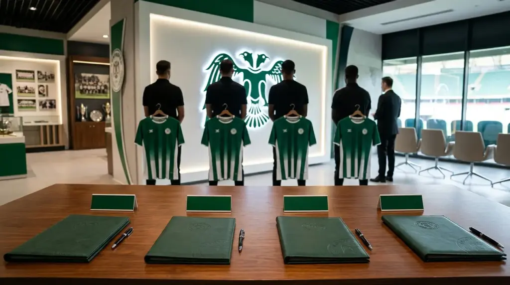 Konyaspor dört futbolcuyla 5 yıllık sözleşme imzaladı