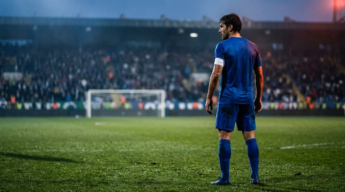 Schalke kaptanı, Bundesliga ve milli takım hedefiyle stadyumda maç sonrası sahada